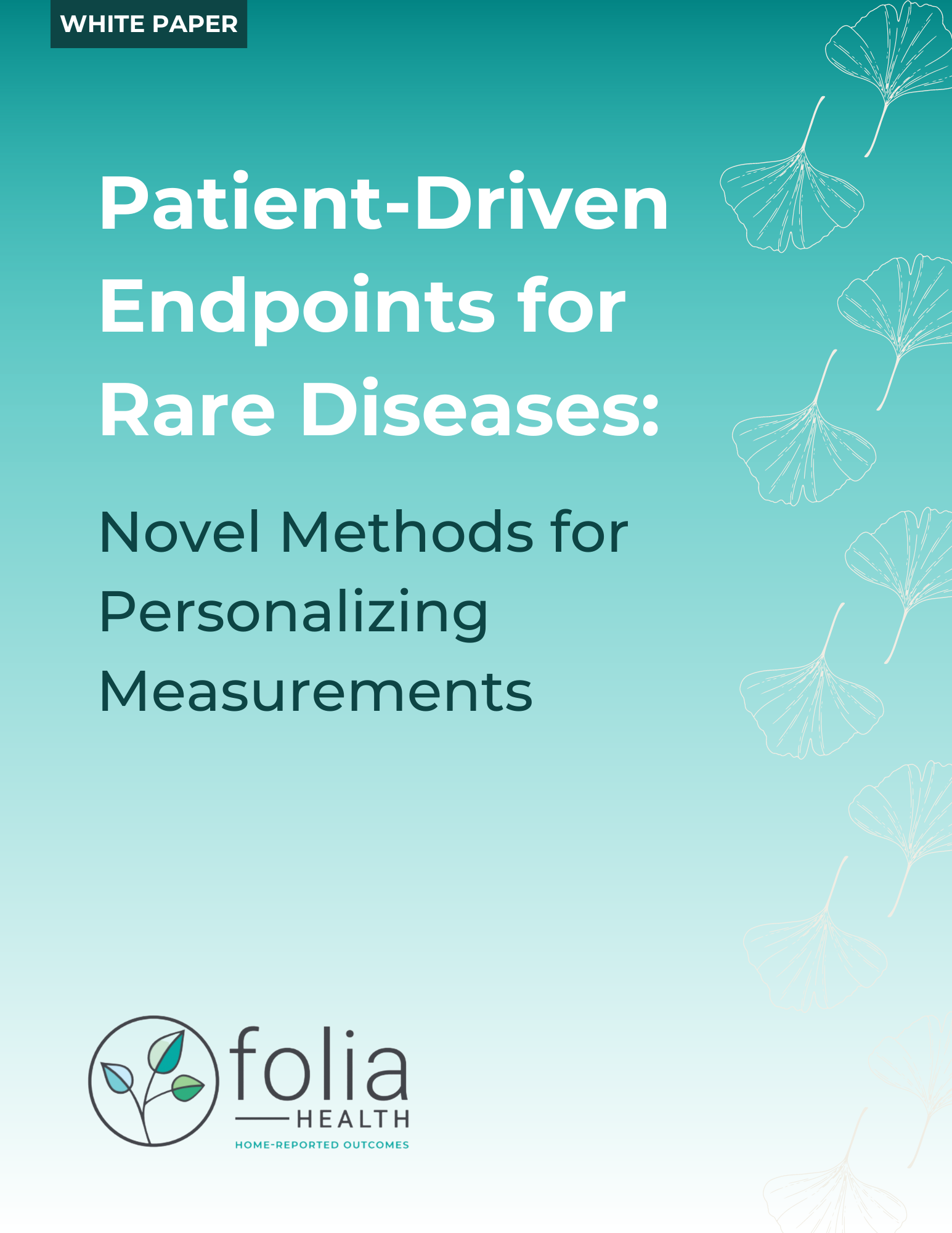 Novel Endpoints for Rare Diseases White Paper